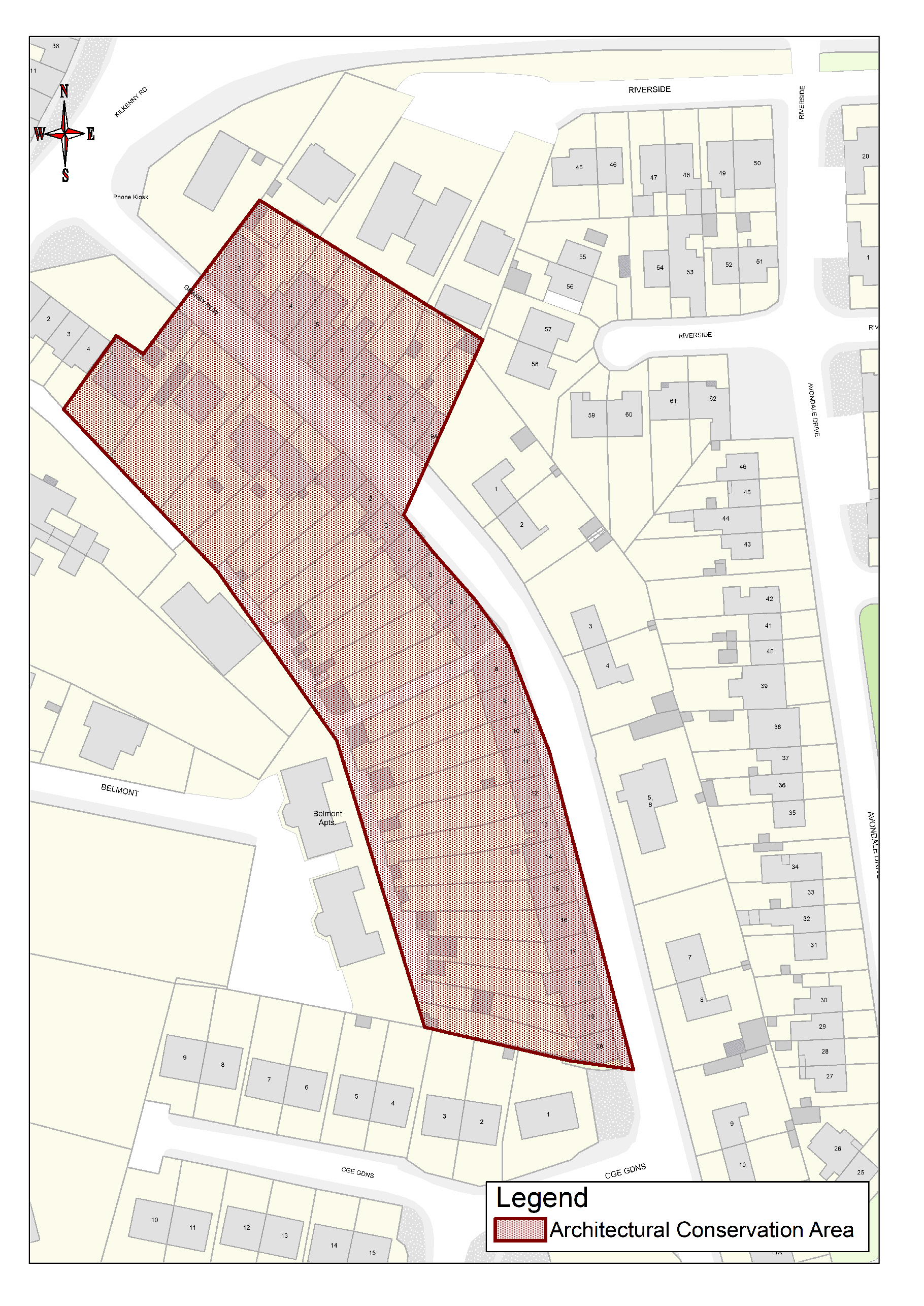  Map 9.3: Granby Row ACA               