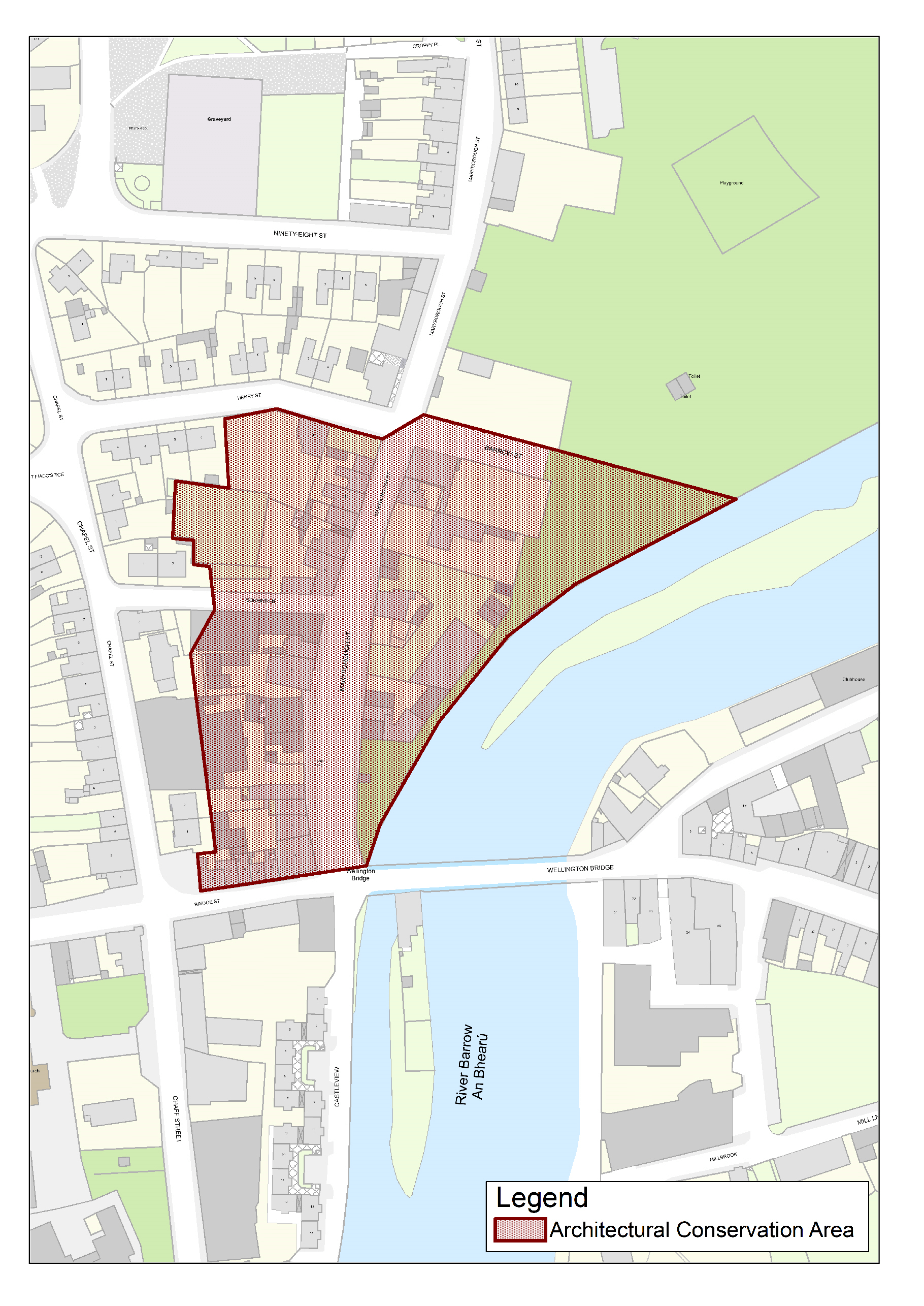 Map 9.5: Maryborough Street ACA