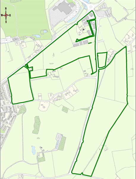 Map 6 Land adjoining Dublin Road (R448) and Eastern Relief Road